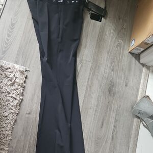 Zenobia Midnight Navy Blue Trousers Sz 8
